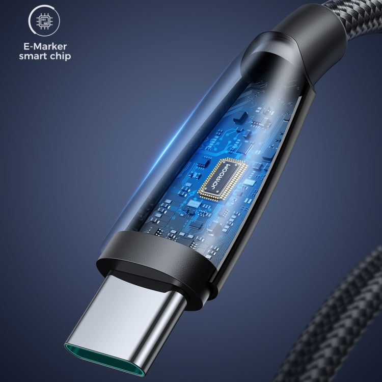 JOYROOM SA31-AC6 100W USB to USB-C/Type-C Fast Charge Data Cable, Length: 1.2m(Black)