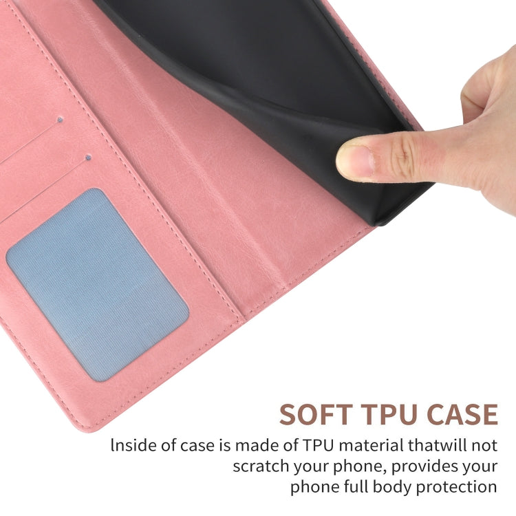 For Motorola Moto E14 HT01 Y-shaped Pattern Flip Leather Phone Case