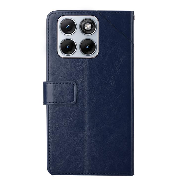 For Motorola Edge 70 Fusion / 70 Fusion+ 5G HT01 Y-shaped Pattern Flip Leather Phone Case