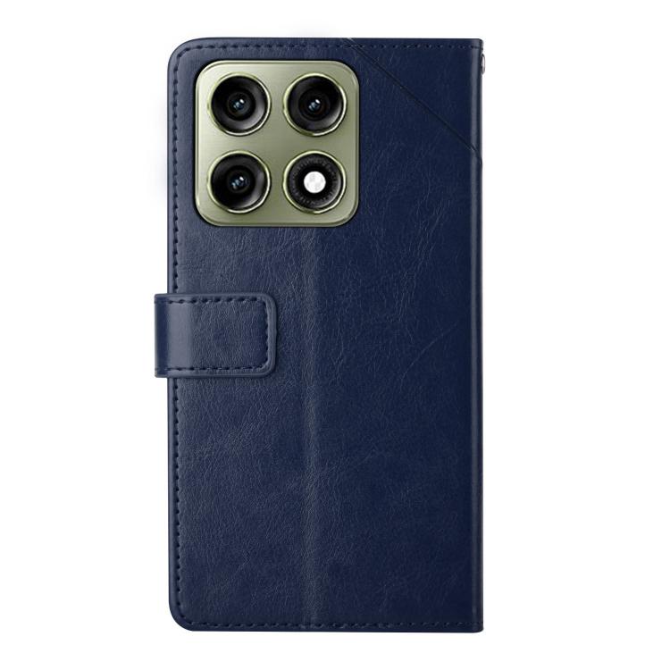 For Motorola Edge 70 Pro 5G HT01 Y-shaped Pattern Flip Leather Phone Case