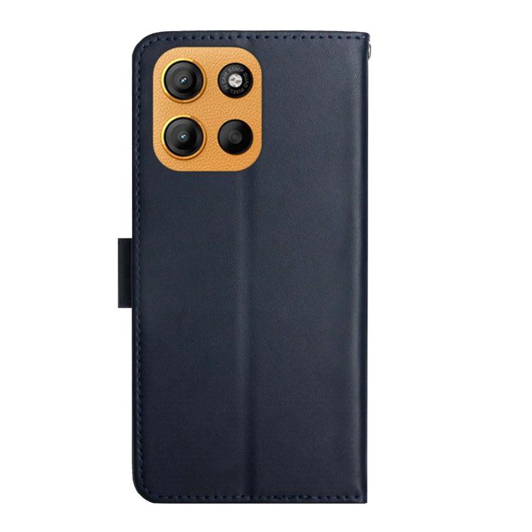 For Motorola Moto G Stylus 5G 2025 Genuine Leather Fingerprint-proof Horizontal Flip Phone Case