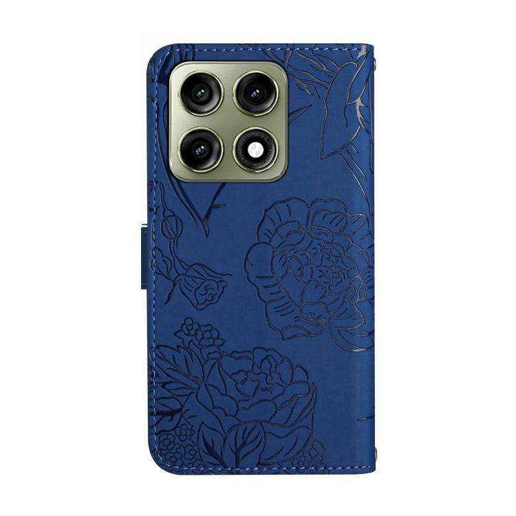 For Motorola Edge 70 Pro 5G HT03 Skin Feel Butterfly Embossed Flip Leather Phone Case