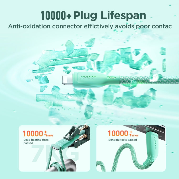 JOYROOM SA34-AL3 3A USB to 8 Pin Fast Charge Data Cable, Length: 1m