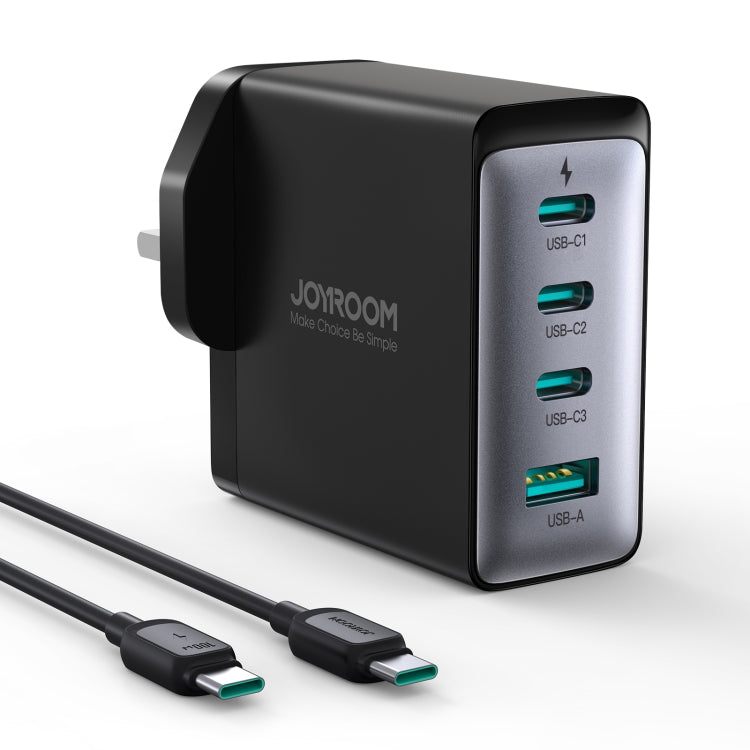 JOYROOM JR-TCG04 100W USB+3 x Type-C GaN Multi-port Charger Set, Specification: