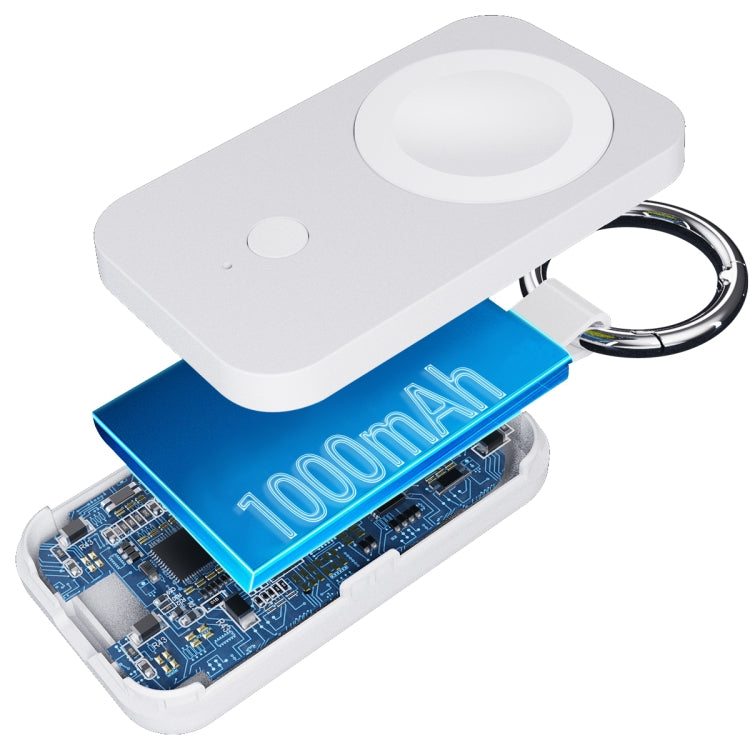 For Apple Watch V9A 1000mAh Wireless Charging Power Bank