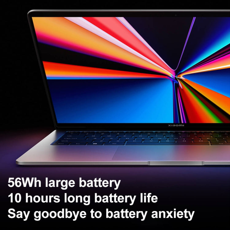 Xiaomi Book Pro 14 2022 Laptop, 16GB+512GB, 14 inch Touch Screen Windows 11 Home Chinese Version, Intel 12th Gen Core i5-1240P MX550 Discrete Graphics(Grey)