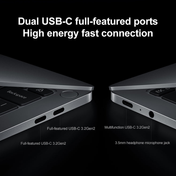 Xiaomi Book Pro 14 inch Laptop, 16GB+512GB, Windows 11 Home Chinese Version, AMD Ryzen 5 6600H Hexa Core(Grey)