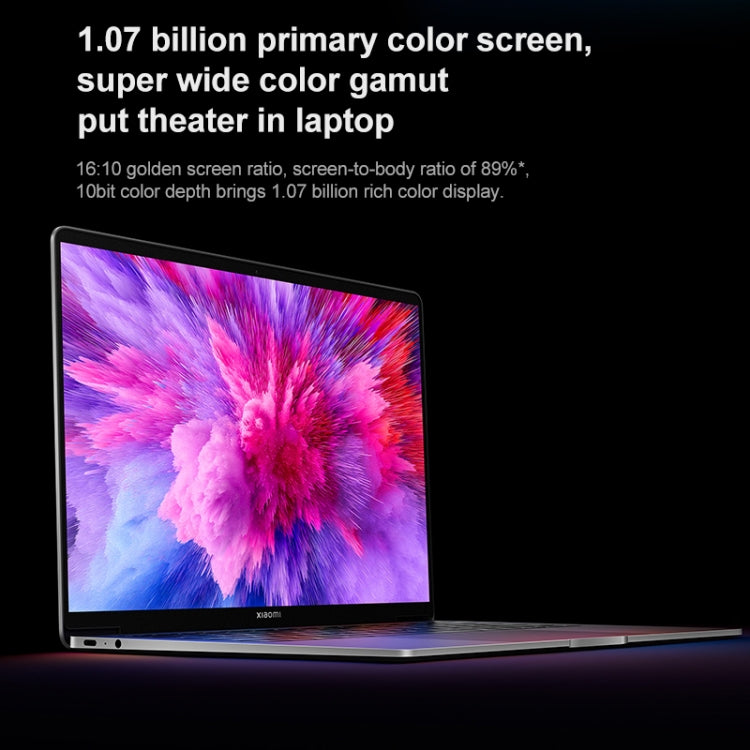 Xiaomi Book Pro 14 inch Laptop, 16GB+512GB, Windows 11 Home Chinese Version, AMD Ryzen 5 6600H Hexa Core(Grey)
