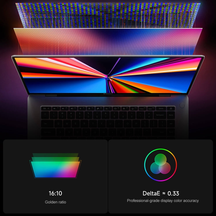 Xiaomi Book Pro 16 2022 Laptop, 16GB+512GB, 16 inch Touch Screen Windows 11 Home Chinese Version, Intel 12th Gen Core i5-1240P Integrated Graphics(Grey)