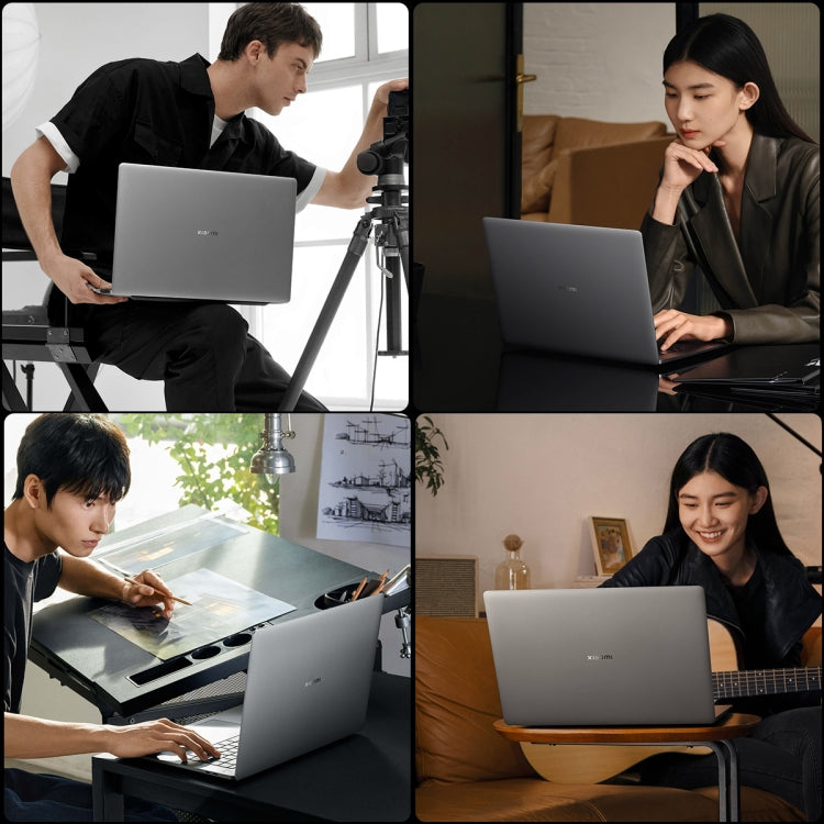 Xiaomi Book Pro 16 2022 Laptop, 16GB+512GB, 16 inch Touch Screen Windows 11 Home Chinese Version, Intel 12th Gen Core i7-1260P RTX2050 Discrete Graphics(Grey)