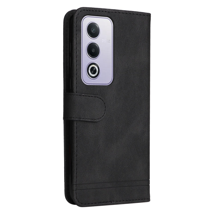 For OPPO A3 Pro 5G Global / India Skin Feel Life Tree Metal Button Leather Phone Case