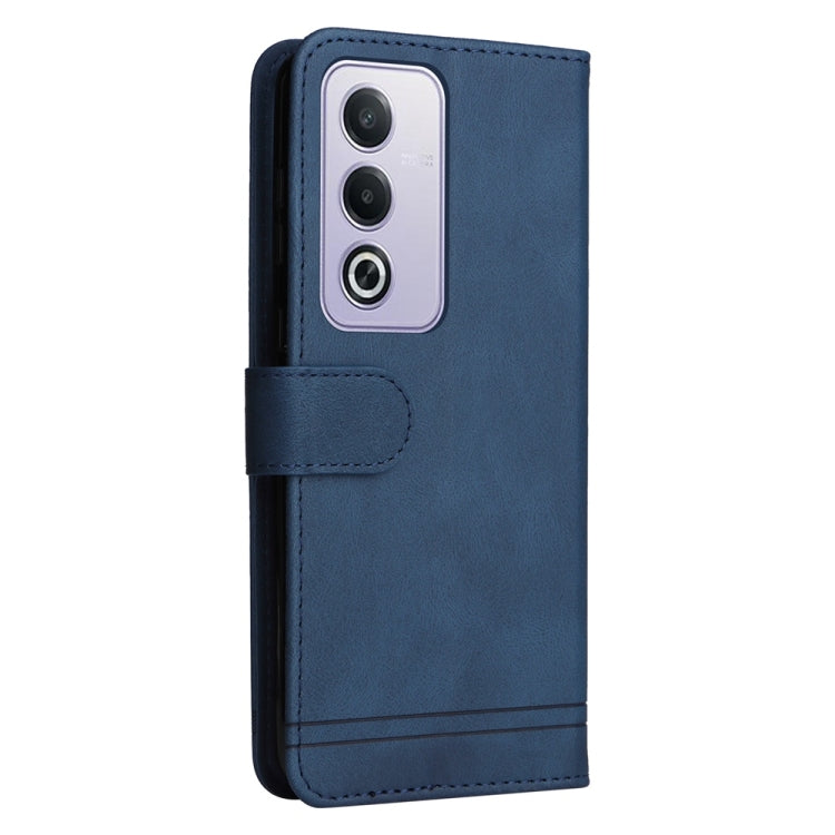 For OPPO A3 Pro 5G Global / India Skin Feel Life Tree Metal Button Leather Phone Case