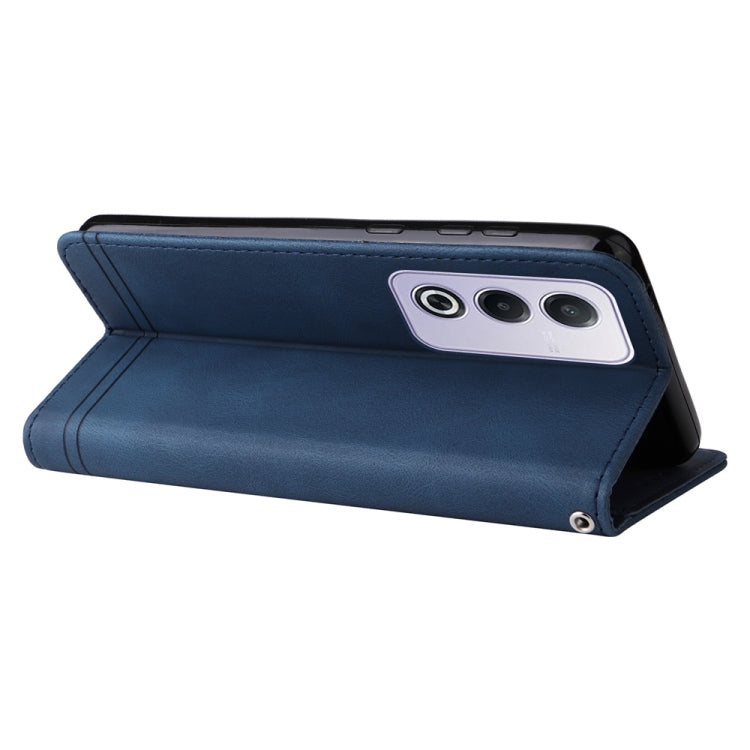 For OPPO A3 Pro 5G Global / India Skin Feel Life Tree Metal Button Leather Phone Case