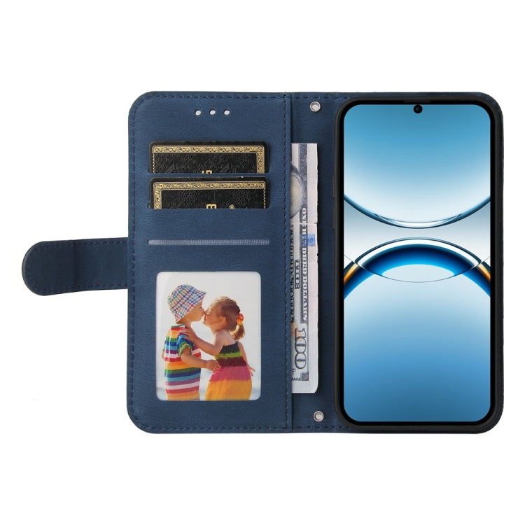For OPPO Find X8 Skin Feel Life Tree Metal Button Leather Phone Case