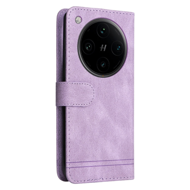 For OPPO Find X8 Pro Skin Feel Life Tree Metal Button Leather Phone Case