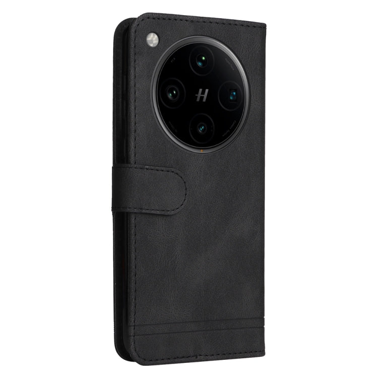 For OPPO Find X8 Pro Skin Feel Life Tree Metal Button Leather Phone Case