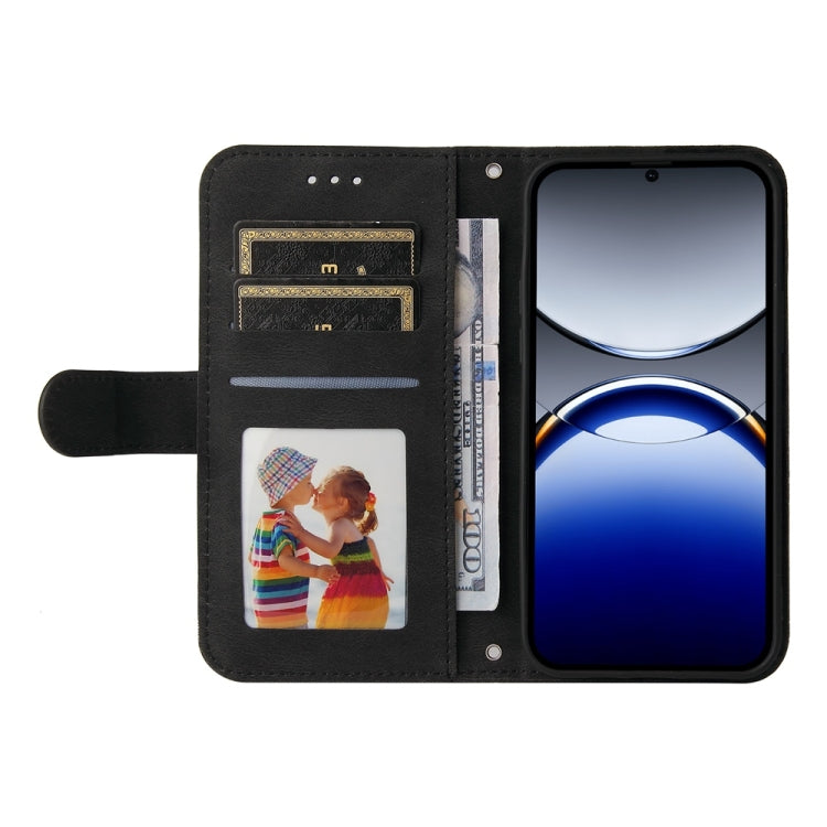 For OPPO Find X8 Pro Skin Feel Life Tree Metal Button Leather Phone Case
