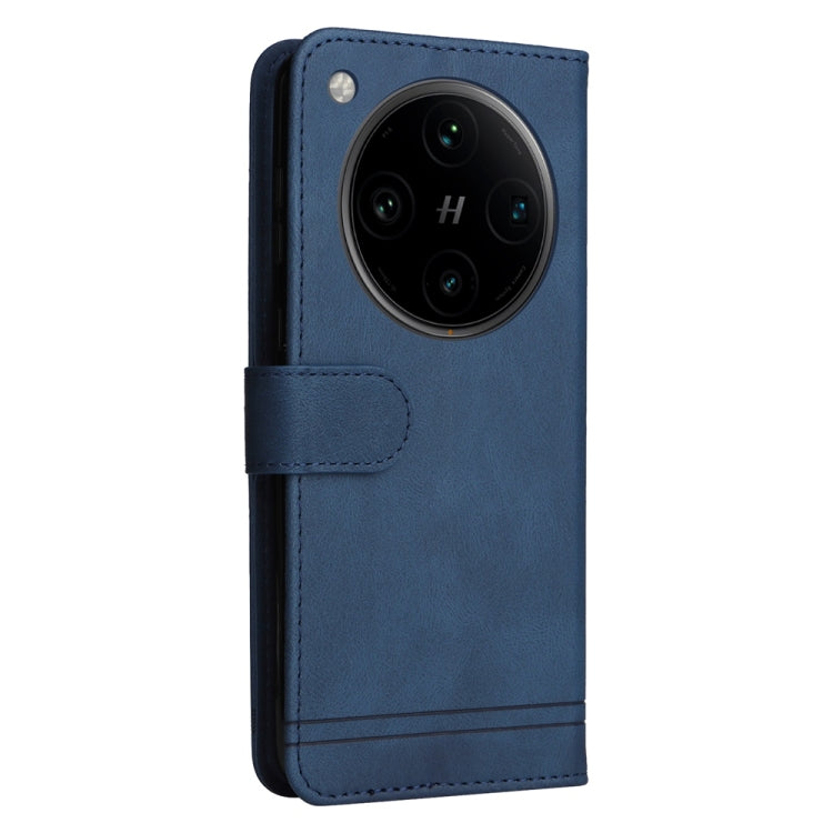 For OPPO Find X8 Pro Skin Feel Life Tree Metal Button Leather Phone Case