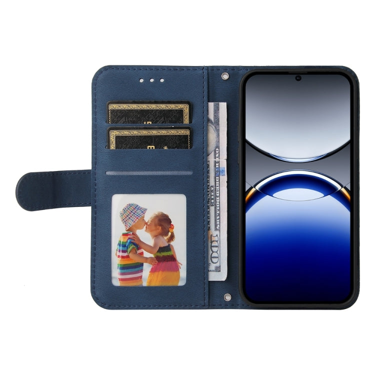 For OPPO Find X8 Pro Skin Feel Life Tree Metal Button Leather Phone Case