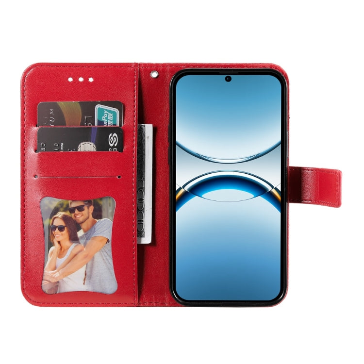 For OPPO Find X8 Seven-petal Flowers Embossing Leather Phone Case