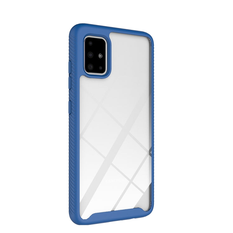 For Samsung Galaxy A51 5G Starry Sky Solid Color Series Shockproof PC + TPU Protective Case