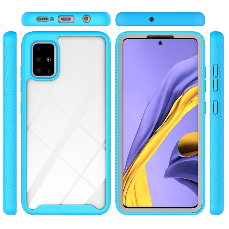 For Samsung Galaxy A51 5G Starry Sky Solid Color Series Shockproof PC + TPU Protective Case