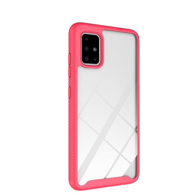 For Samsung Galaxy A51 5G Starry Sky Solid Color Series Shockproof PC + TPU Protective Case