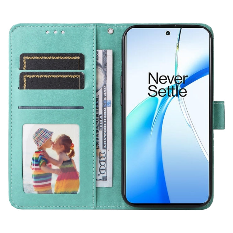 For OPPO K12 Embossed Sunflower Leather Phone Case