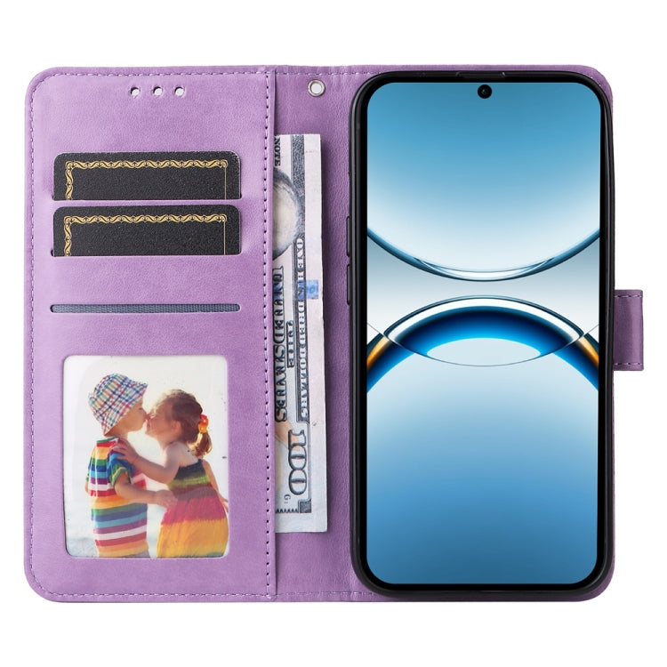 For OPPO Find X8 Embossed Sunflower Leather Phone Case
