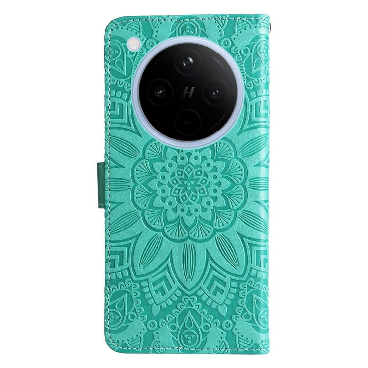 For OPPO Find X8 Embossed Sunflower Leather Phone Case