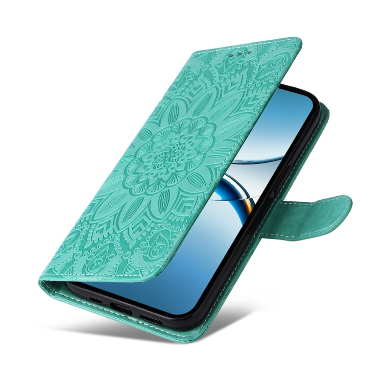 For OPPO Find X8 Embossed Sunflower Leather Phone Case