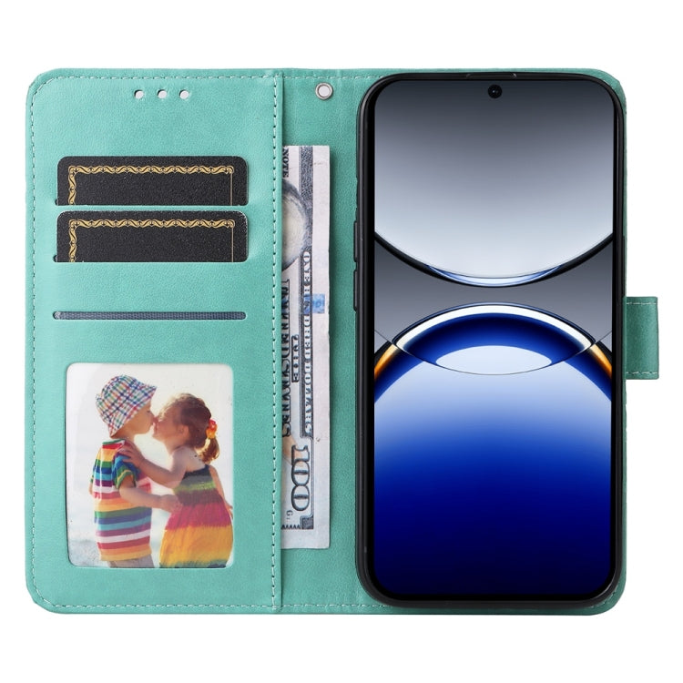 For OPPO Find X8 Pro Embossed Sunflower Leather Phone Case