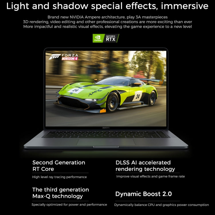 Xiaomi Book Pro X15 Laptop 15.6 inch, 16GB+512GB, Windows 10 Home Chinese Version, Intel 11th Gen Core i5-11300H RTX3050Ti Discrete Graphics(Grey)