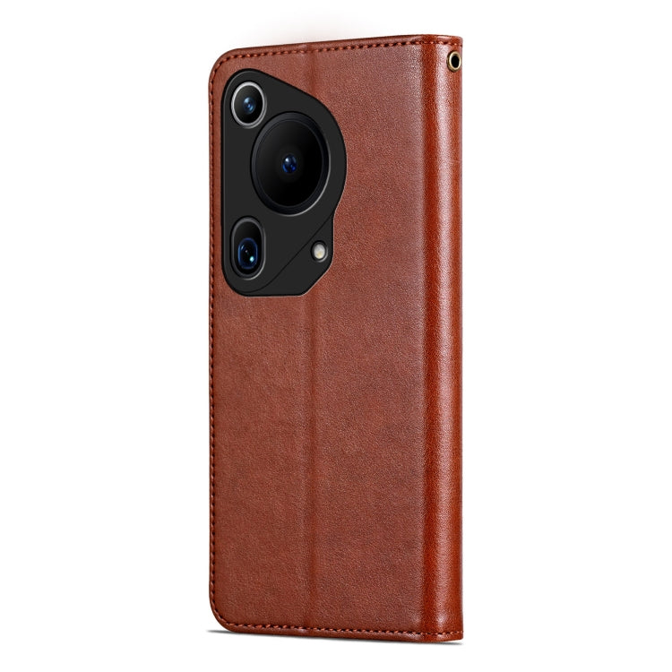 For Huawei Pura 70 Ultra AZNS Sheepskin Texture Flip Leather Phone Case