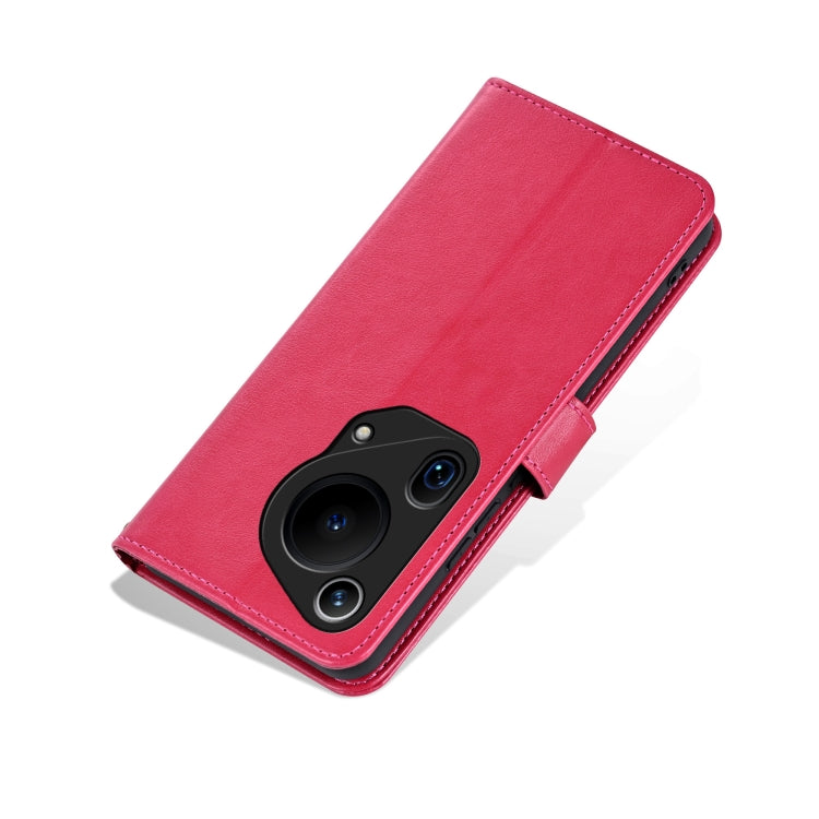 For Huawei Pura 70 Ultra AZNS Sheepskin Texture Flip Leather Phone Case