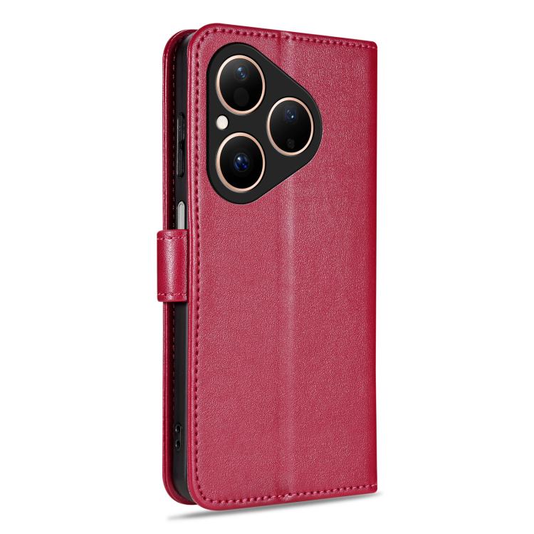For Huawei Pura 80 5G AZNS Sheepskin Texture Flip Leather Phone Case