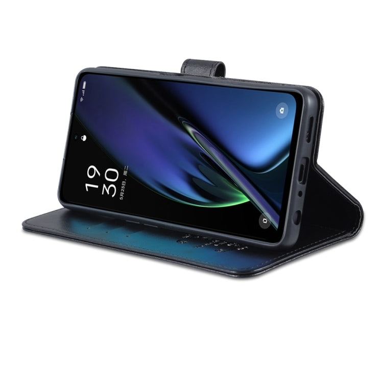 For OPPO K11x AZNS Sheepskin Texture Flip Leather Phone Case