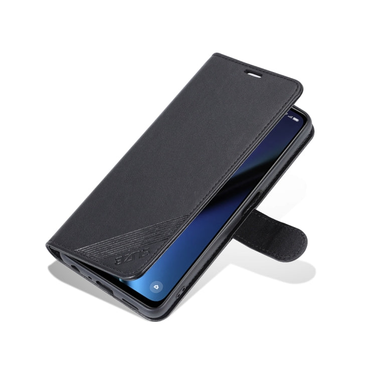 For OPPO K11x AZNS Sheepskin Texture Flip Leather Phone Case