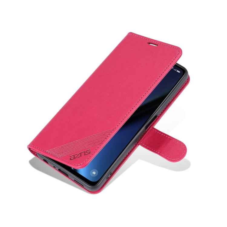 For OPPO K11x AZNS Sheepskin Texture Flip Leather Phone Case