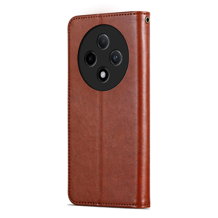For OPPO A3 Pro 5G AZNS Sheepskin Texture Flip Leather Phone Case