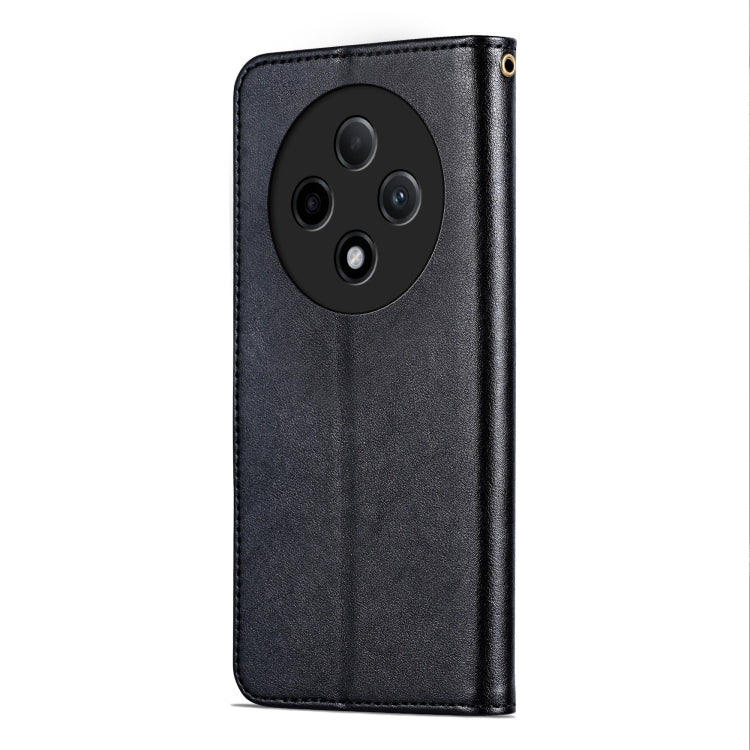 For OPPO A3 Pro 5G AZNS Sheepskin Texture Flip Leather Phone Case