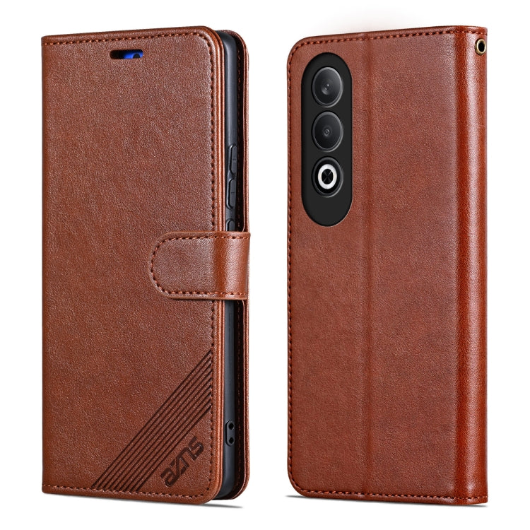 For OPPO K12 AZNS Sheepskin Texture Flip Leather Phone Case