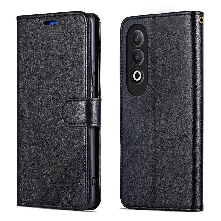 For OPPO K12 AZNS Sheepskin Texture Flip Leather Phone Case