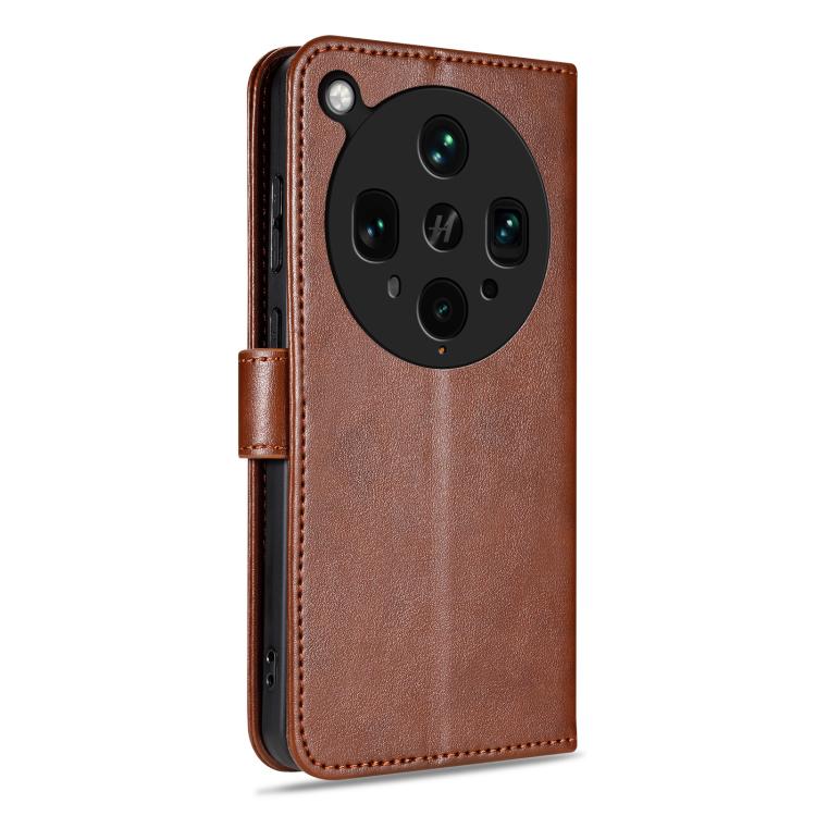 For OPPO Find X8 Ultra AZNS Sheepskin Texture Flip Leather Phone Case