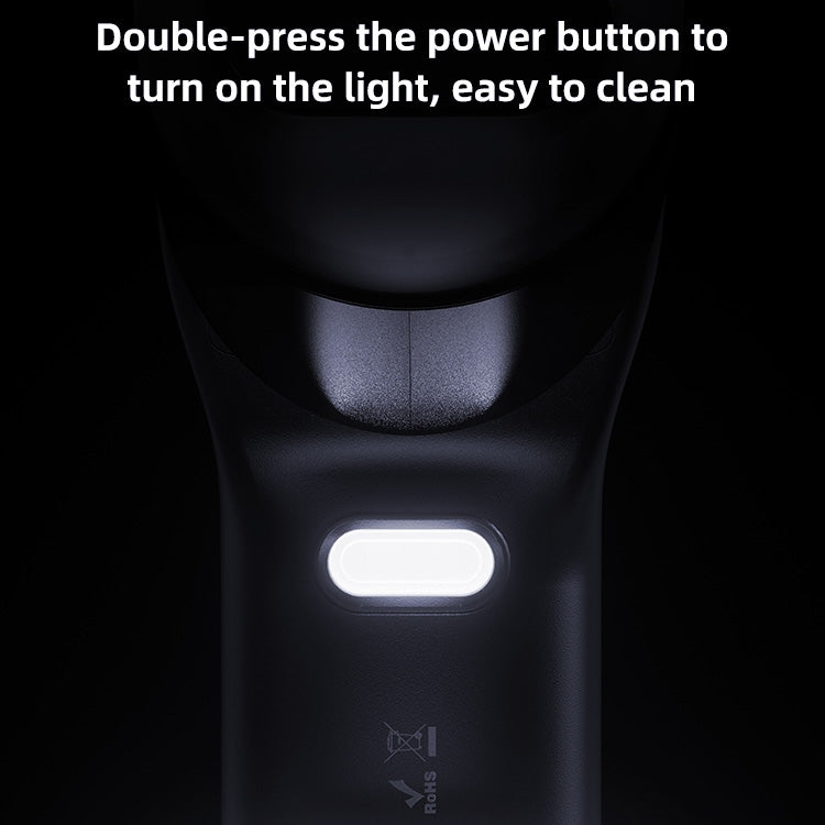 USAMS US-ZB259 YAJ Series Portable Hand-held Folding Vacuum Cleaner(Black)