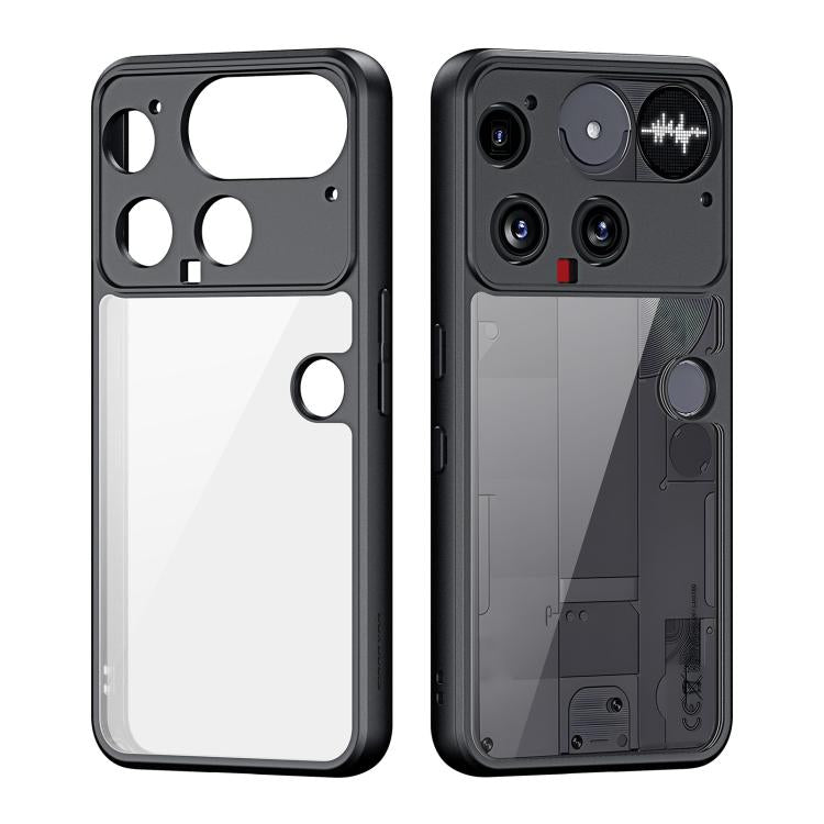 For Nothing Phone 3 DUX DUCIS Aimo Series TPU + PC Frosted Feel Phone Case - Black