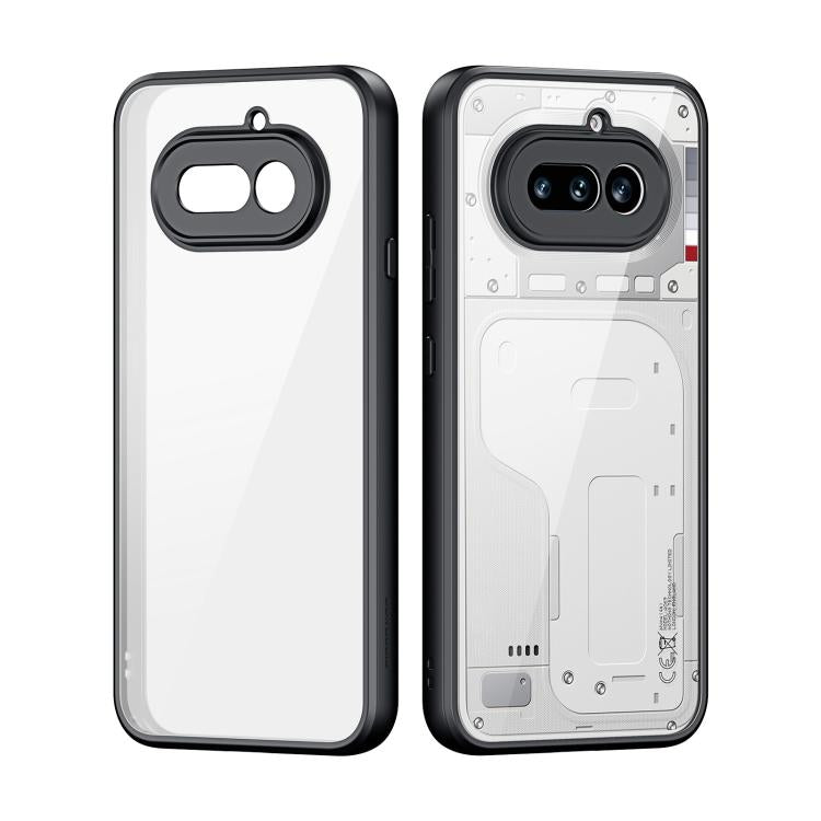 For Nothing Phone 4a DUX DUCIS Aimo Series TPU + PC Frosted Feel Phone Case - Black