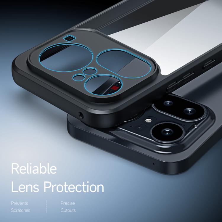 For Nothing Phone 4a Pro DUX DUCIS Aimo Series TPU + PC Frosted Feel Phone Case - Black