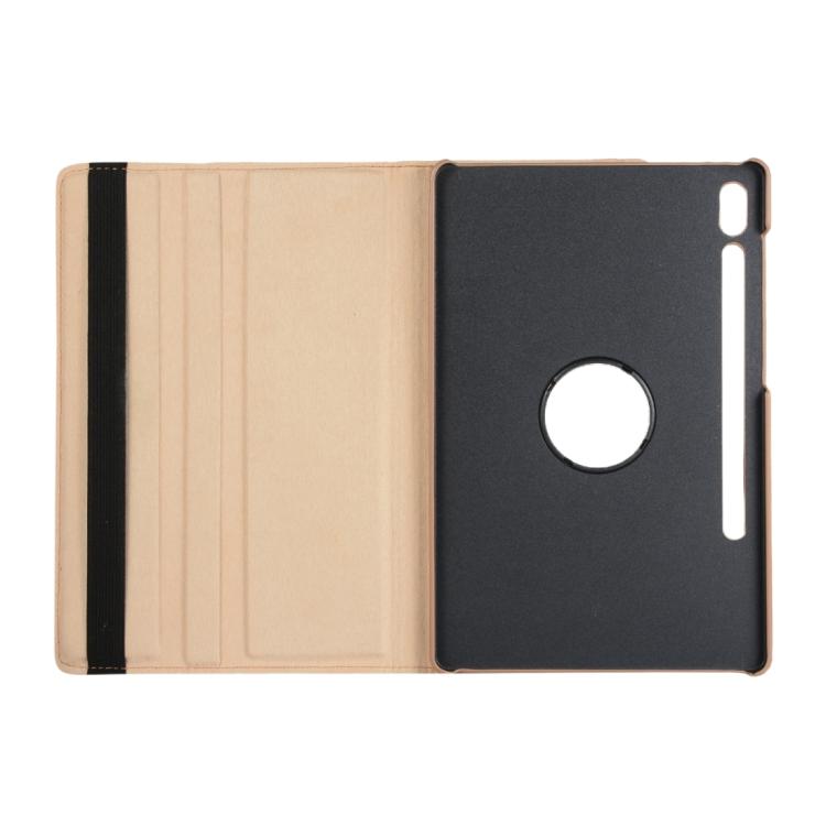 For Samsung Galaxy Tab S10 FE+ Litchi Texture 360 Degrees Rotation Holder Leather Tablet Case