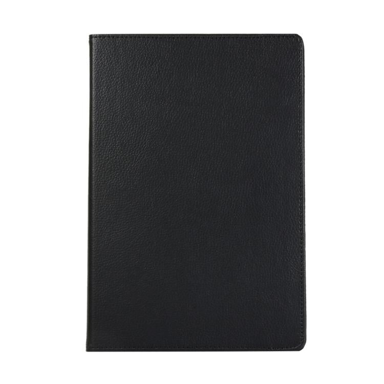 For Samsung Galaxy Tab S10 FE+ Litchi Texture 360 Degrees Rotation Holder Leather Tablet Case